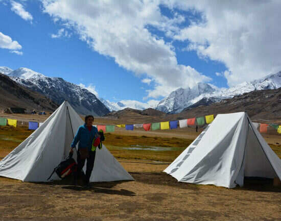 Camp at Chandratal