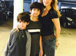 Sussanne Khan’s day out with kids