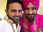 Harbhajan and Geeta's sangeet ceremony