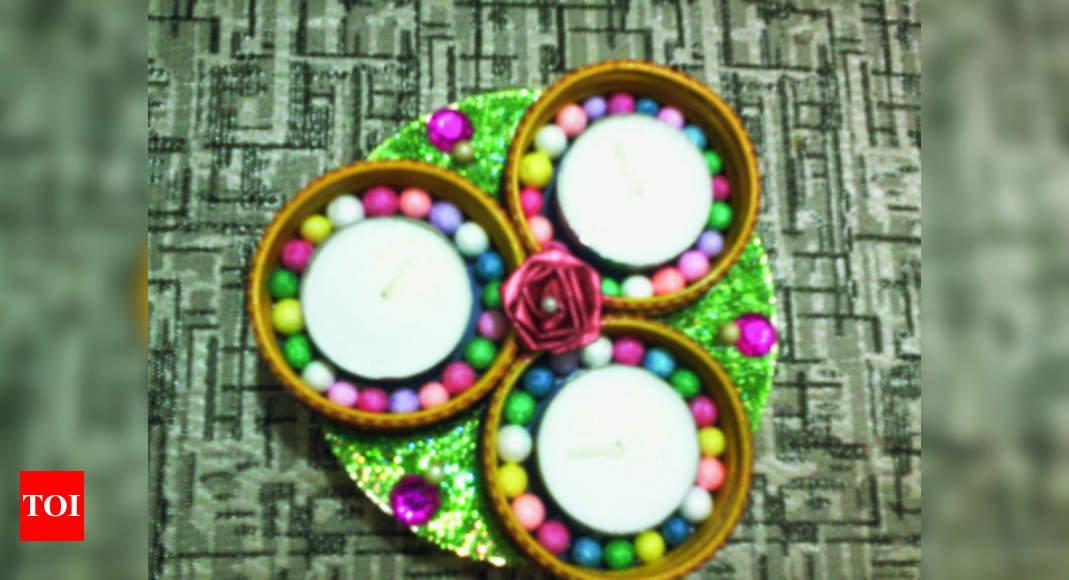 Diwali Decorative Diya: Make Your Own Decorative Diya Stands This ...