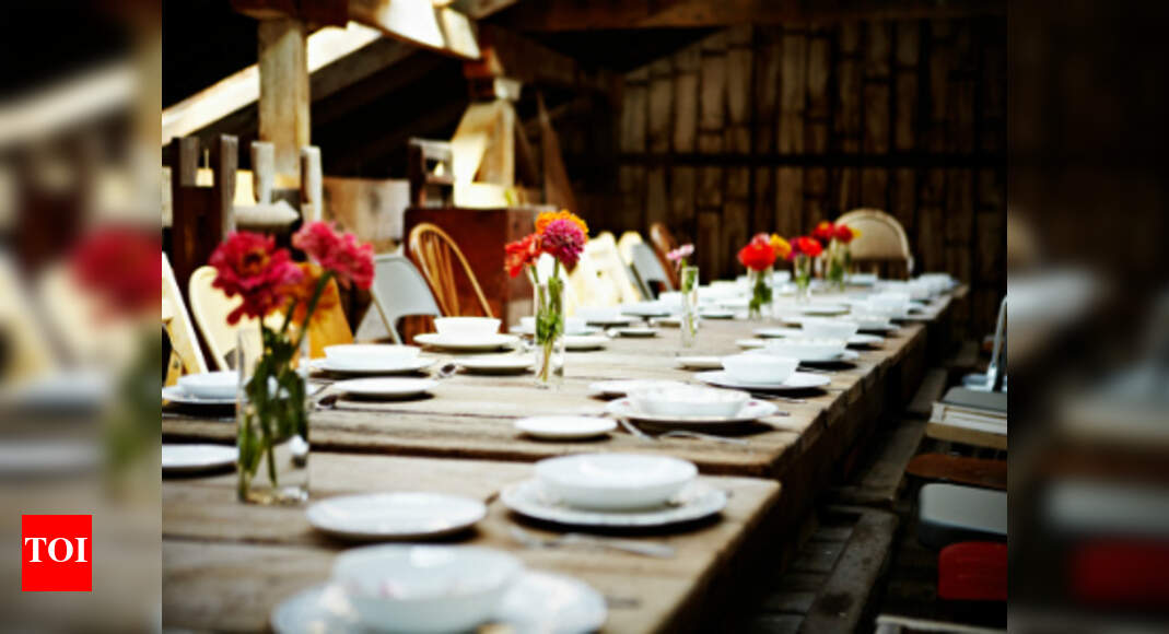 Planning a dinner party? Remember these tips - Times of India