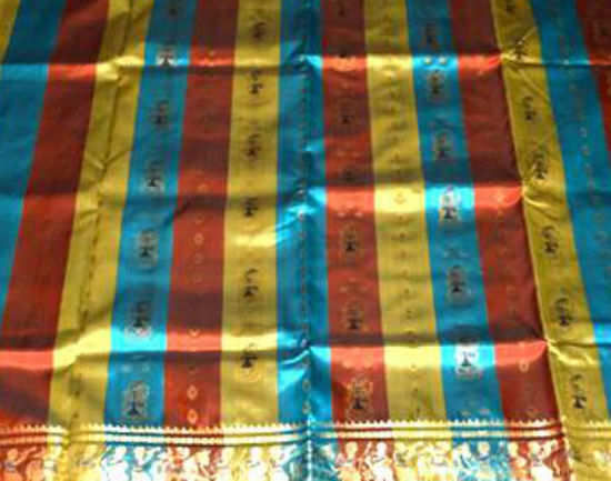 Baluchari Saree Golani Buti Minakari