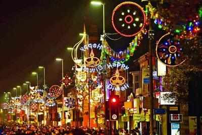 Diwali celebrations start off in Leicester, England