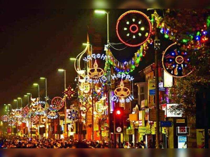 Diwali celebrations start off in Leicester, England Events Movie News