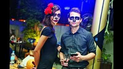 Guests opt for Goth look at Zerruco’s Halloween party in Delhi