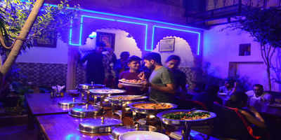 Cafe Enigma Restaurant in Ganahera,Pushkar - Best Indian Restaurants in  Pushkar - Justdial