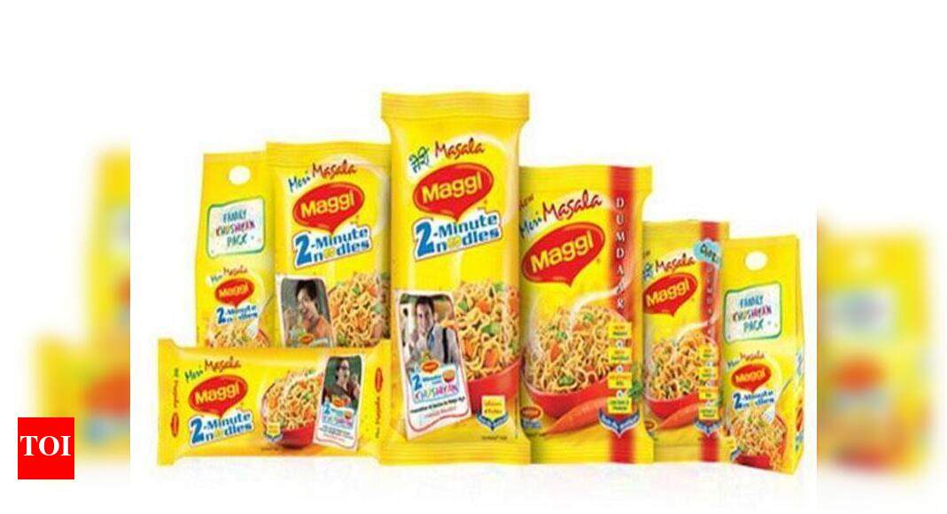 Nestle back with Maggi in 100 cities - Times of India