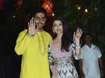 Celebs @ Big B’s Diwali party