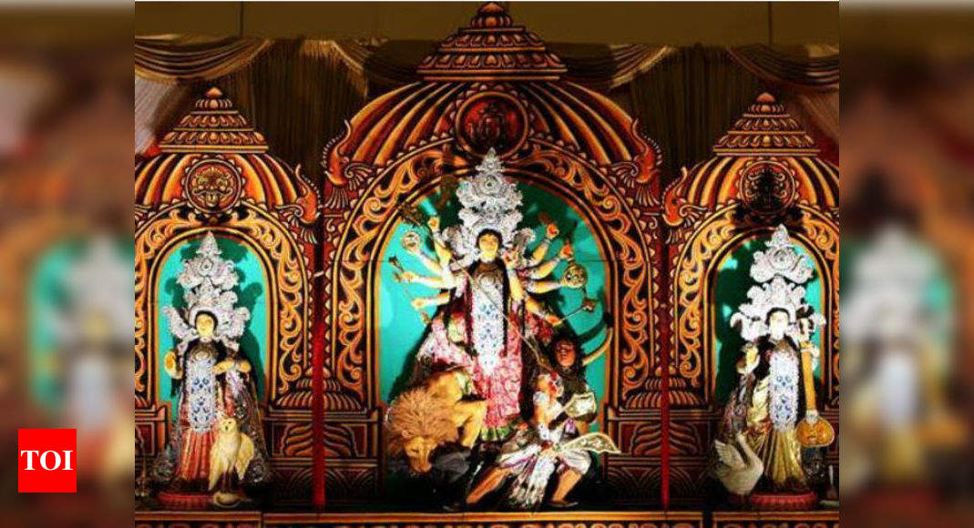 Grand Durga Puja celebration in New Jersey Times of India