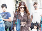 kshay Kumar's wife Twinkle Khanna arrives at Jodhpur