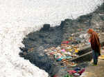 Chhath Puja in polluted Yamuna?