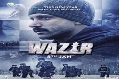 The writer is the hero of 'Wazir'