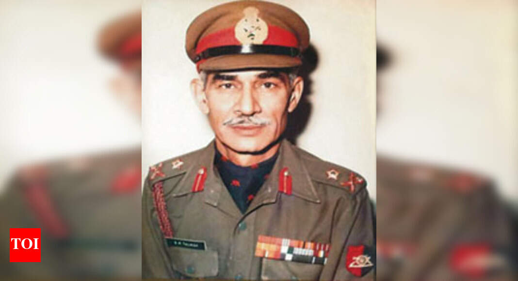 Major General Surendra Kumar Talwar - Times of India