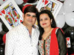 Mohit & Riddhi host party