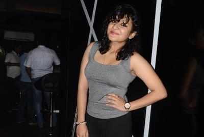 Priyanka amped up her glam quotient partying on ladies nite at Illusion pub in Chennai