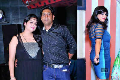 Abhishek Sinha and Parul host a party for their friends in Kanpur
