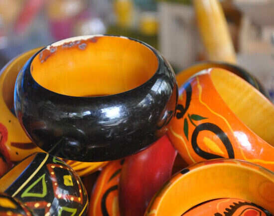 Go shopping at Channapatna Crafts Park