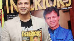 Spotted: Vivek Oberoi at launch of Interiors magazine
