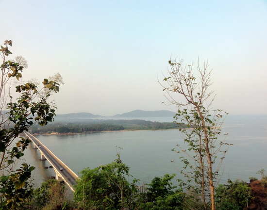 Kali River Bridge and Estuary Point