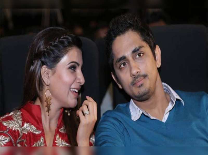 'Siddharth and Samantha's Twitter war | Tamil Movie News - Times of India