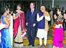 PM Narendra Modi attends Shivani Sethia's dance at Wembley Stadium in the UK