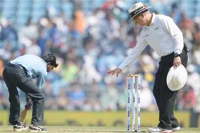 Nagpur pitch rated as 'poor' by ICC Match Referee
