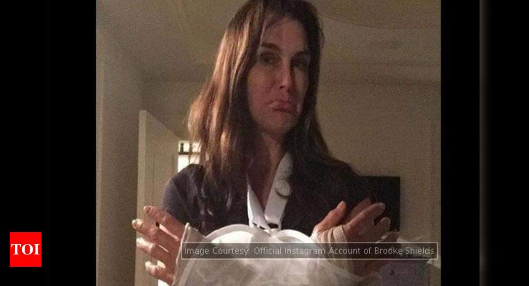 Instagram Brooke Shields Recovering From Double Wrist Surgery English Movie News Times Of India