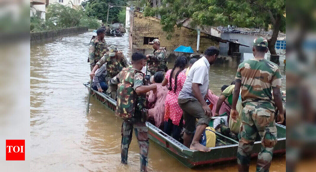 Forces on war footing to rescue survivors as Tamil Nadu flood toll ...