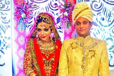 Sadiya Siddiqui and Syed Sultan get married in a grand wedding ceremony in Kanpur