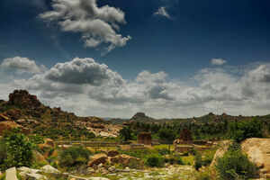 Travelling through Hampi