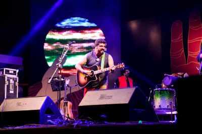 Raghu Dixit at Bengaluru’s music festival