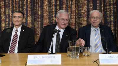 Tomas Lindahl, Paul Modrich and Aziz Sancar receive Nobel prize in chemistry