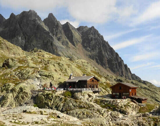 Trekking upto Lac Blanc