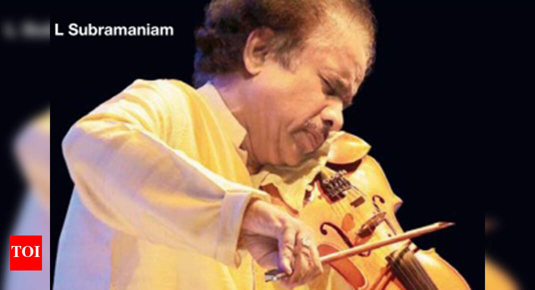 L Subramaniam to enthrall Delhiites with a unique percussion symphony