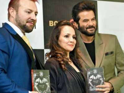 Anil Kapoor launches book on fitness
