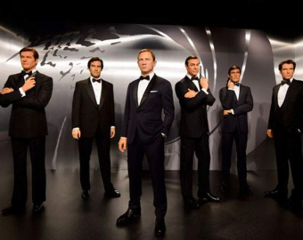 
George Lazenby unveils wax figures of six James Bond actors
