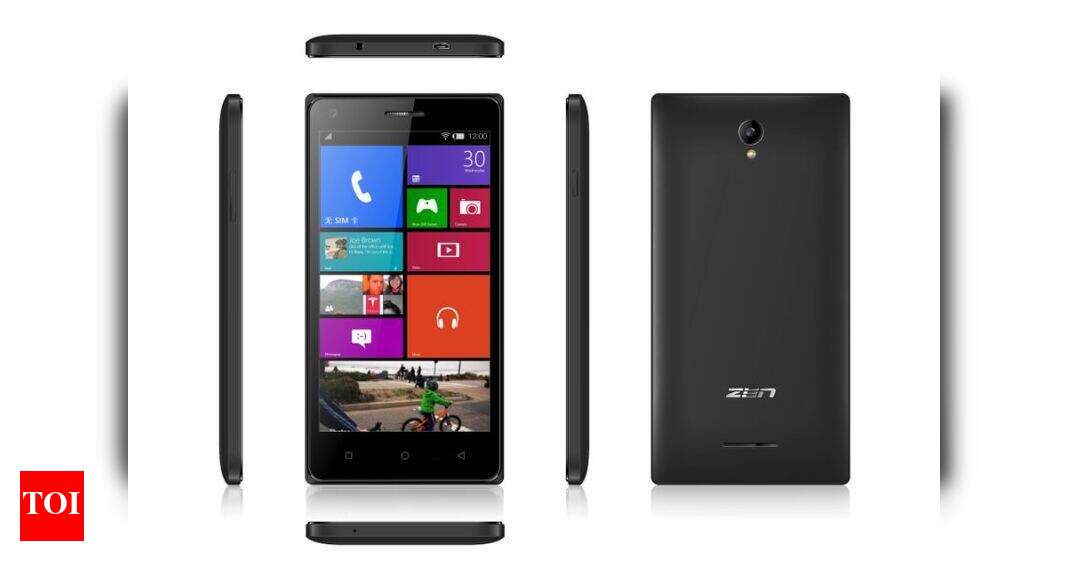 Zen Mobile launches Cinemax 2, priced at Rs 4,199 Times of India