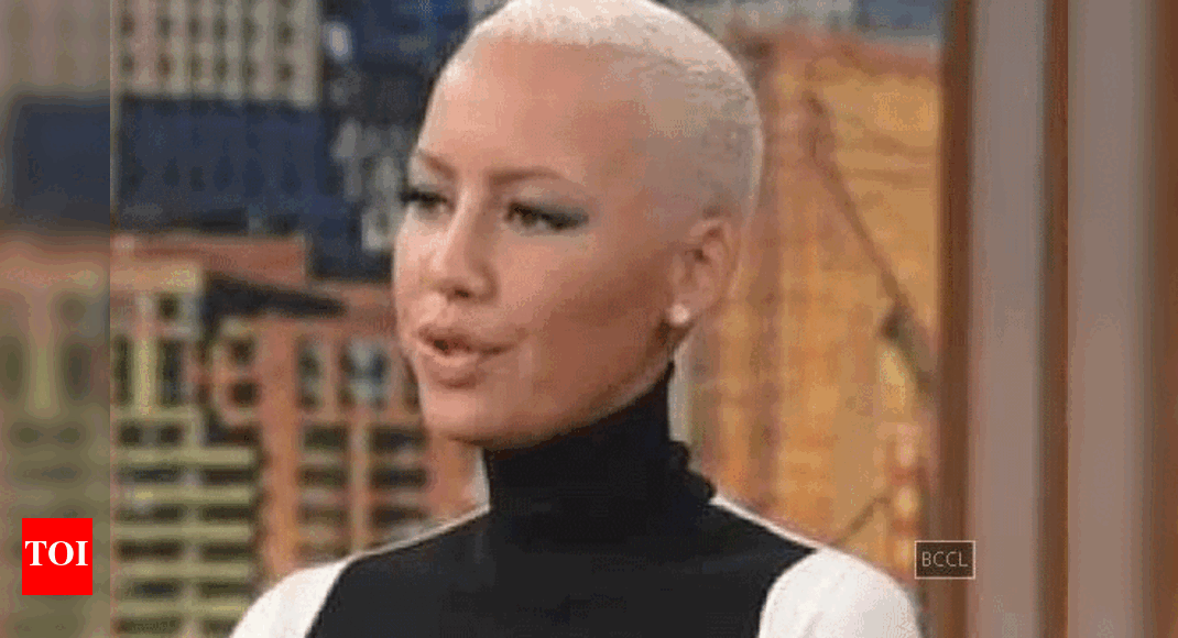 Amber Rose accidently shares phone no. on Twitter | English Movie News ...