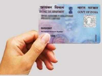 PAN card must for cash transactions over Rs 50,000 from January 1