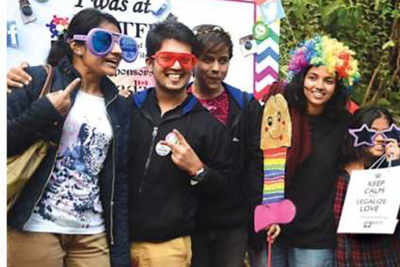 The first Delhi International Queer Theatre and Film Festival held in Delhi