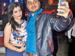 Monica Bedi parties in the city