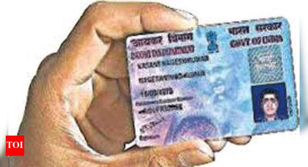 Govt plans to make PAN as Business Identification Number Times of India