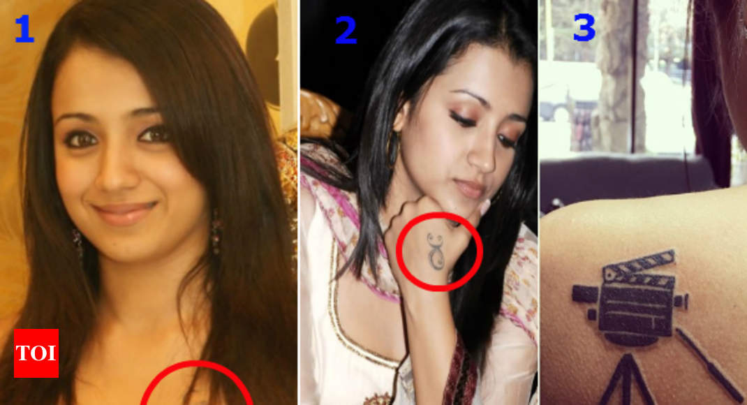 Pin by Faruq Maung on Trisha Krishnan  Celebrity tattoos Tattoos for  women Tattoos