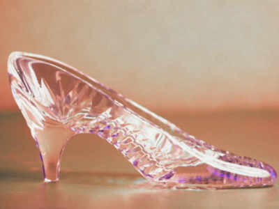 Cinderella Collection Glass Slipper Heels