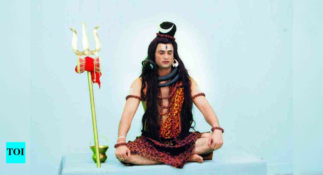 Himanshu finally turns Lord Shiva - The Times of India