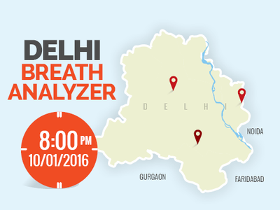 Delhi Breath Analyzer: RK Puram registers big spike in pollution