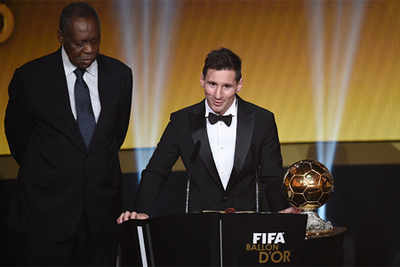 Lionel Messi Wins Record Fifth FIFA Ballon D'Or | Football News - Times ...