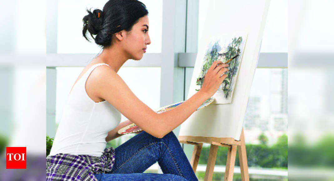 Try Art Therapy For A Stress Free Life Times Of India