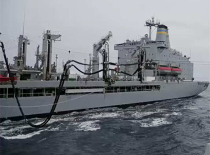 US Navy launches biofuel-powered warships