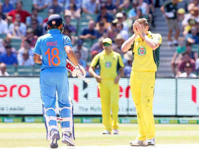 Banter on the field: Faulkner misses run-out chance, Virat Kohli asks why are you 'fast asleep'